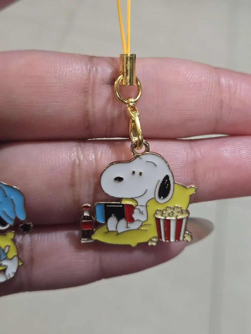 Peanuts: Snoopy Phone, Bag Charm Keychain